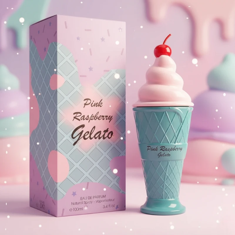 FC PINK PASPBERRY GELATO 100ML Eau de Parfum PINK RASPBERRY GELATO 100ml – Image 1
