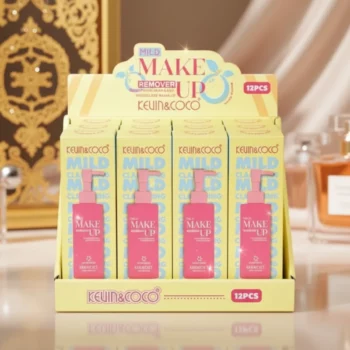 Lot de 12 (3,40€) : Huile Démaquillante KEVIN&COCO MILD MAKE UP REMOVER | Nettoyant Doux 150ml