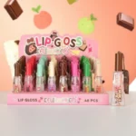 Présentoir de 48 (soit 1,23€ unité)🍬Brillant à Lèvres gourmand