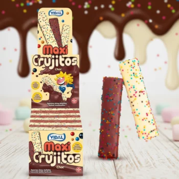 ⚡ TVA Réduite 10%⚡ Nuages Perles Chocolat & Billes Croquantes (Boîte 855g – 75 Bonbons) - Origine Espagne