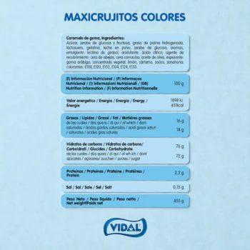 ⚡TVA Réduite 10%⚡ Nuages Perles Croquants Fraise-Vanille (Boîte 855g – 75 Bonbons) - Origine Espagne – Image 3