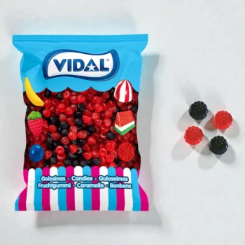 ⚡ TVA Réduite 10%⚡ Mini Mûres "Blackberry" Vidal (Sac 1kg - 645 bonbons) - Origine Espagne – Image 5