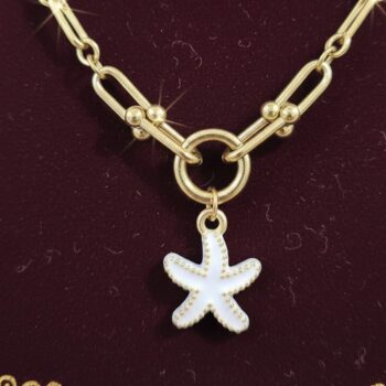 Lot de 4 (2,50€ Pièce) : ✨Collier Doré, Acier Inoxydable de Qualité Prémium - Éclat & Couleurs Vibrantes!✨ – Image 4