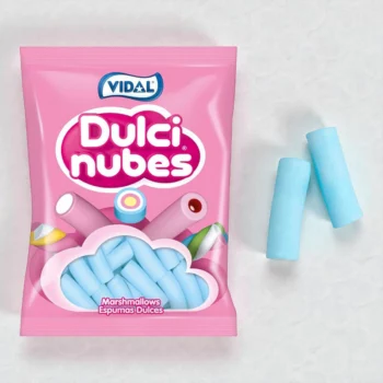 ⚡ TVA Réduite 10%⚡ Nuages Moelleux Framboise Vidal (Sac 837,5g – 125 bonbons) - Origine Espagne – Image 5