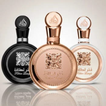 Mélange de 5 ( Soit 15€ Pièce) : Eau de parfum Lattafa - Collection FAKHAR - Produits 100 % Authentiques