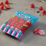 ⚡ TVA Réduite 10%⚡ Cœurs Roses Brillants Vidal (Sac 1kg – 71 bonbons) - Origine Espagne