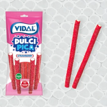 ⚡ TVA Réduite 10%⚡ 14 Sachets De 90g - Dulcipica Fraise HALAL (0,73€ Le Sachet) - Origine Espagne – Image 4