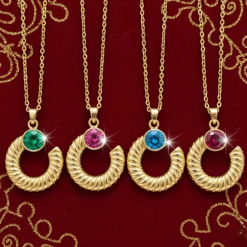 Lot de 4 (2,50€ Pièce) : ✨Collier Doré, Acier Inoxydable de Qualité Prémium - Éclat & Couleurs Vibrantes!✨