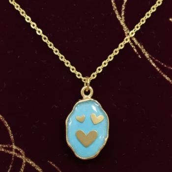 Lot de 4 (2,50€ Pièce) : ✨Collier Doré, Acier Inoxydable de Qualité Prémium - Éclat & Couleurs Vibrantes!✨ – Image 3