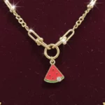 ✨Collier Doré Avec Pendentif 💎Acier Inoxydable de Haute Qualité