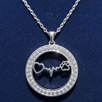 Mélange de 20 : Collier avec Pendentif Argenté en Acier inoxydable de haute qualité – Image 5
