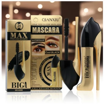 Mascara Waterproof BIG MAXX BLACK Volume et Longueur Extrêmes | Packaging Iconique 🌟 – Image 2