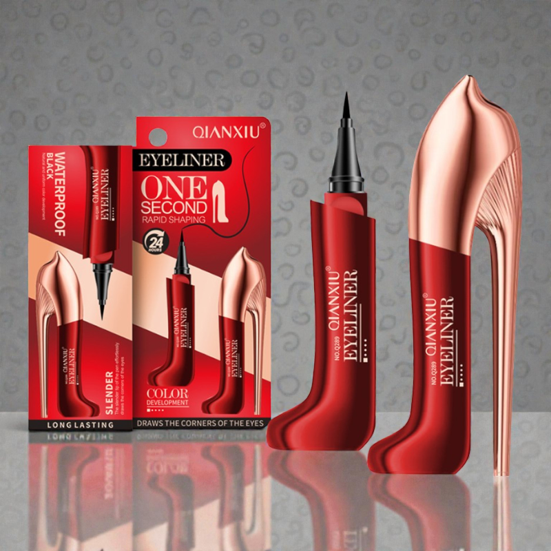 fournisseur de mascara pas cher de luxe (2) 🌹Eyeliner Waterproof ONE SECOND | Tracé Noir Intense et Longue Durée | Packaging Bottine Iconique👁️🌟 – Image 1