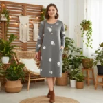Lot de 6 (12,50€ Pièce) : 👗Robe Maille à Pois - Mélange de couleurs - Qualité Supérieure