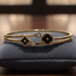 ✨Bracelet Jonc Doré 💎Acier Inoxydable de Haute Qualité