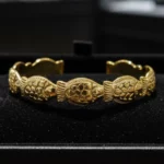 ✨Bracelet Jonc Doré 💎Acier Inoxydable de Haute Qualité