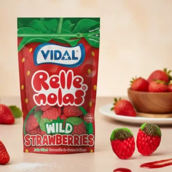 ⚡ TVA Réduite 10%⚡ 10 Sachets De 180g - Fraises Sauvages Farcies (1,33€ Le Sachet) - Origine Espagne