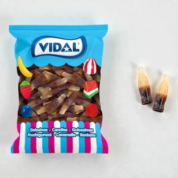 ⚡TVA Réduite 10%⚡ Bouteilles Cola Vidal (Sac 1kg – 143 bonbons) - Origine Espagne – Image 5
