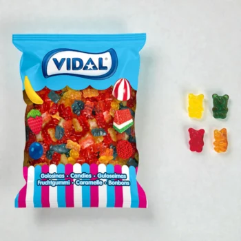 ⚡TVA Réduite 10%⚡ Mini Oursons Brilliants Vidal (Sac 1kg – 555 bonbons) - Origine Espagne – Image 5