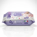Lot de 3 (1,80€ Pièce) : Paquet de 72 Lingettes Nettoyantes Bébé SETABLU Extra Douces au Talc | Hypoallergénique