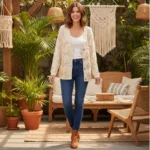 Lot de 6 (10,90€ Pièce) : Veste en maille à paillettes - Mélange de couleurs - Qualité Supérieure