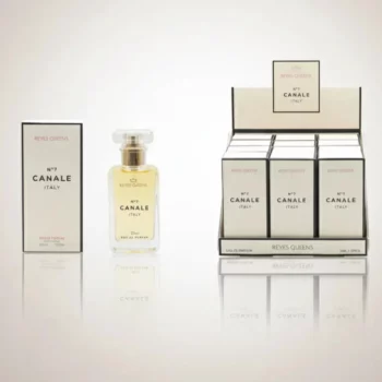 Présentoir de 12 (2,55€ Pièce) Eau de Parfum Générique Femme N7 Canale Italy 30ml - Reyes Queens
