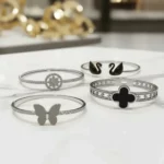 Lot de 25 Bracelets (2,80€ Pièce) : Bracelet Haute Finition Argenté Qualité *** - Acier Inoxydable – +ou- 15 Modèles différents
