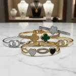 Lot de 25 Bracelets (2,80€ Pièce) : Bracelet Haute Finition Doré & Argenté Qualité *** - Acier Inoxydable – +ou- 15 Modèles différents (Copie)