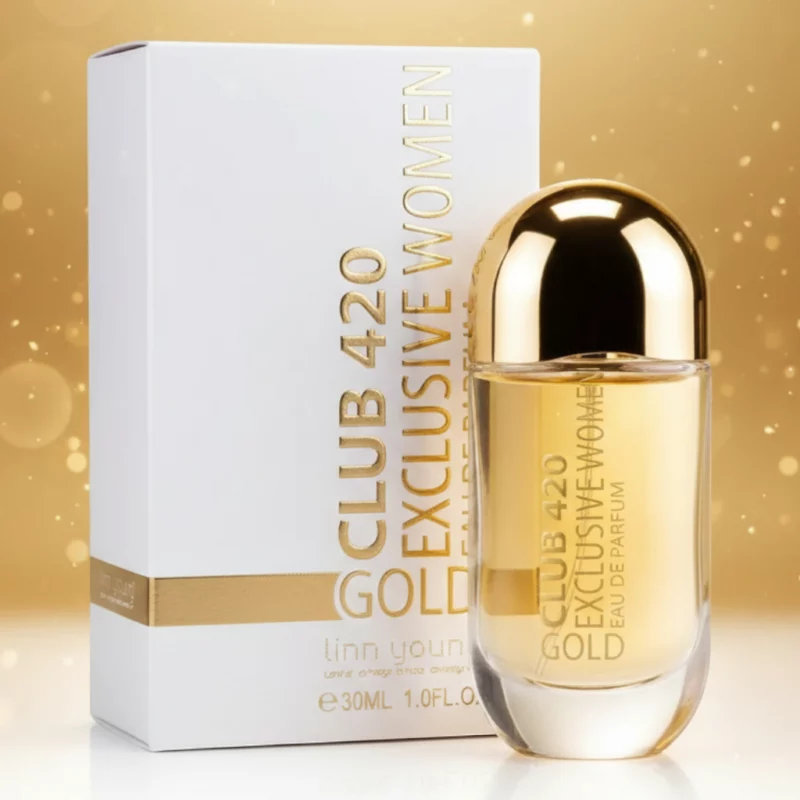 Lot de 3 (3,45€ Pièce) : 💖 L'Élégance à Porter : Eaux de Parfum 30ml LINN YOUNG – CLUB 420 GOLD✨