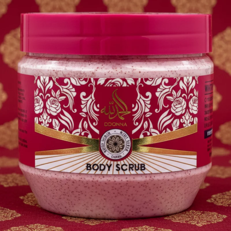 Lot de 6 (2,40€ Pièce) : ✨Gommages Corps D-DONNA CANDY 450g – Peau Douce, Parfum Enivrant et Éclat Garanti ! 💖✨