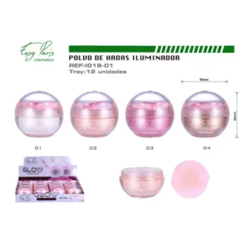 Présentoir de 12 (1,48€ pièce) : Illuminateur – Poudre de Fées GLOW Highlight | Easy Paris 💖 – Image 2