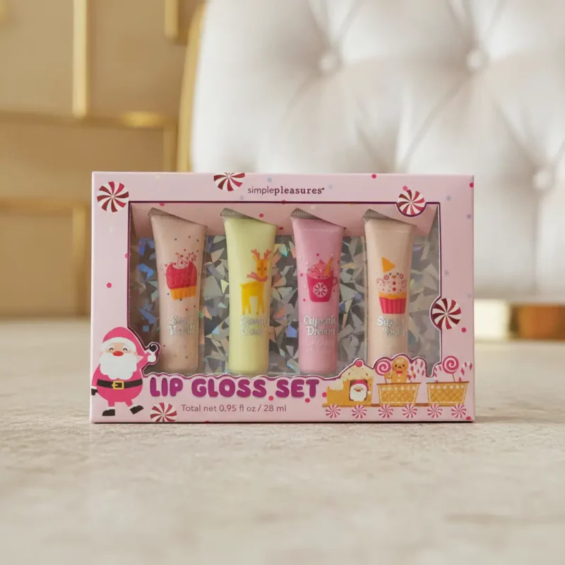 Coffret de 4 Gloss à Lèvres "Simple Pleasures" – Édition Spéciale