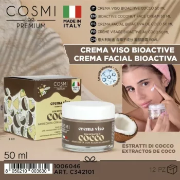 Lot de 6 (2,98€ l'unité) : Crèmes Visage 50ml COSMI Milano – Assortiment Mixte – Image 7