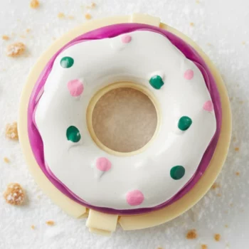 Mélange de 4 (soit 1,50€ l'unité) Baumes à lèvres parfumés donuts - Ddonna – Image 4