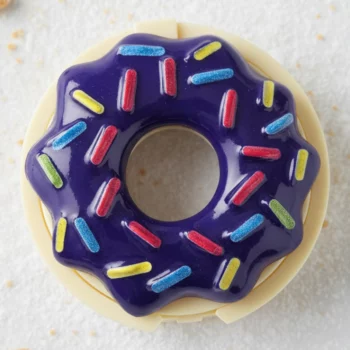 Mélange de 4 (soit 1,50€ l'unité) Baumes à lèvres parfumés donuts - Ddonna – Image 5