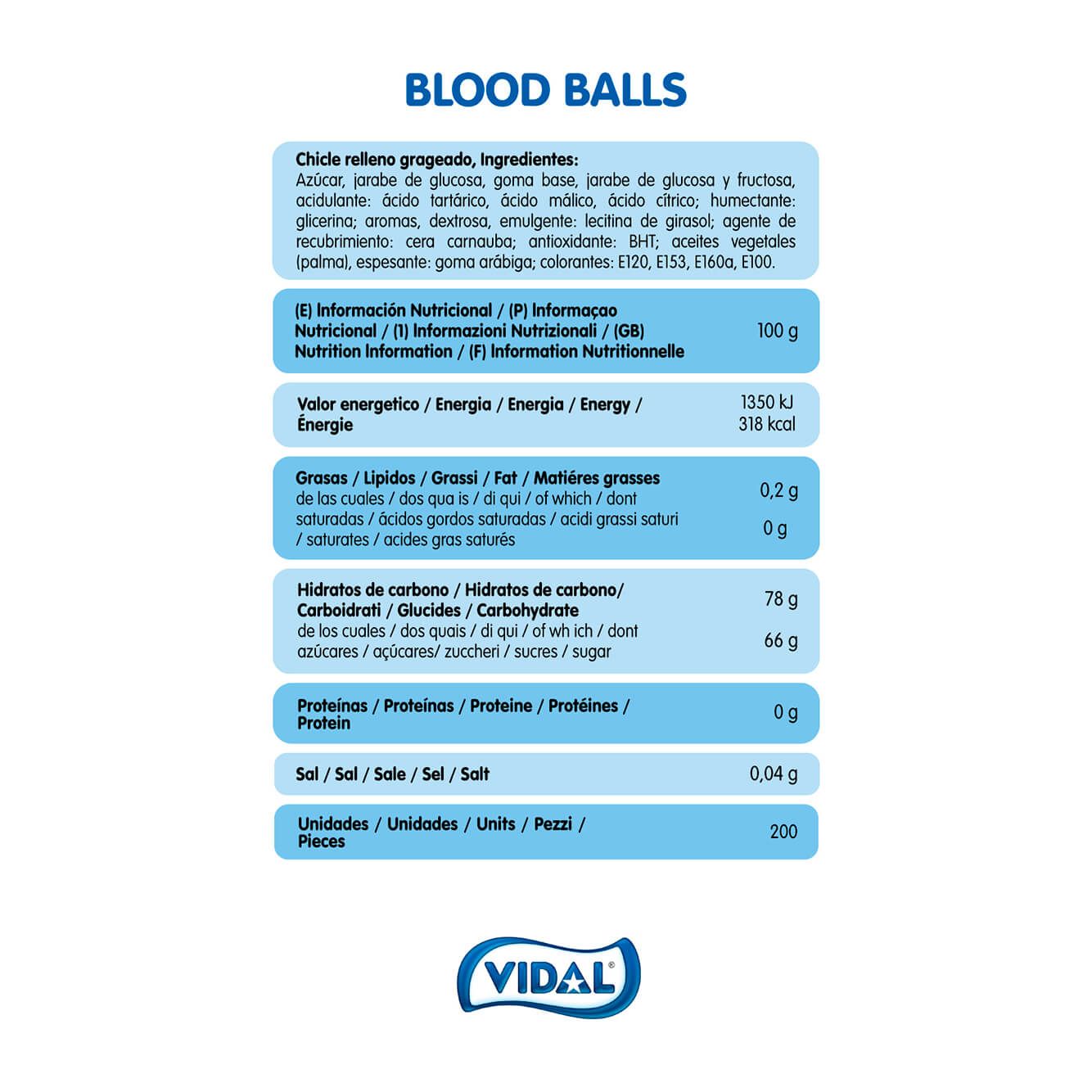 blood-balls-estuche-200-uds-chuches-online-3-24 Chewing-gums BLOOD BALLS (Boules de Sang) - Boîtier 200 Pcs - Origine Espagne – Image 3
