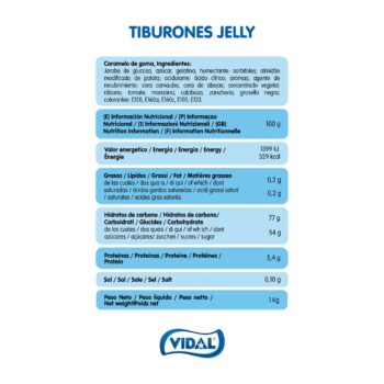 Bonbons en forme de requin - (Sac 1kg) - Origine Espagne – Image 3
