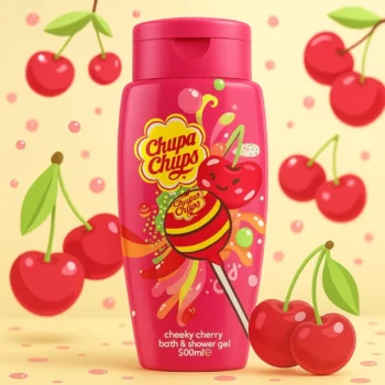 Mélange de 10 (1,90€ Pièce) : Gel de Douche & Bain 300ml "Parfums Assortis"- Chupa Chups – Image 3