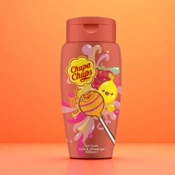 Mélange de 10 (1,90€ Pièce) : Gel de Douche & Bain 300ml "Parfums Assortis"- Chupa Chups – Image 4