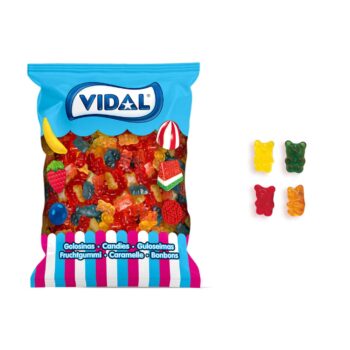 Bonbons en forme d'Ours - (Sac 1kg – 555 bonbons) - Origine Espagne – Image 5