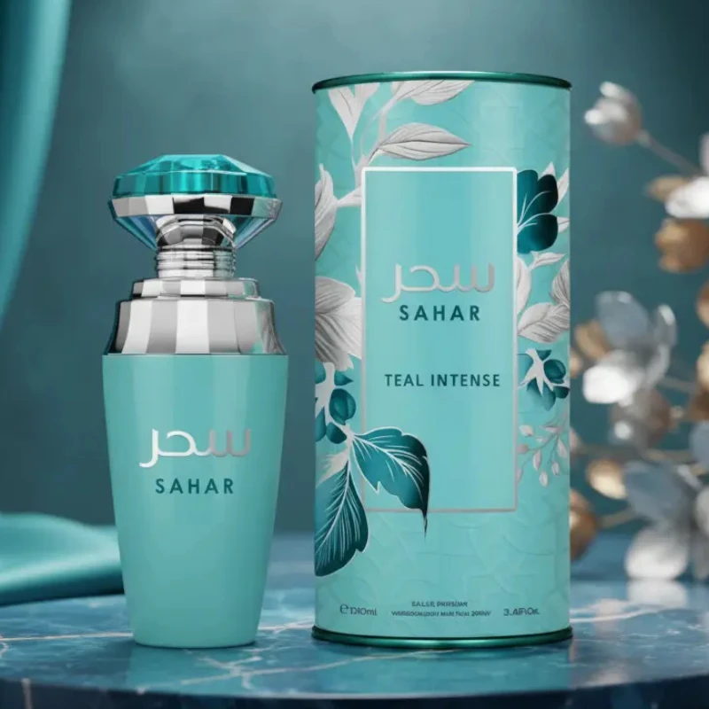 fournisseur de parfum en france et en espagne Lot de 5 ( 5,50€ Pièce) : Sahar Teal Intense – Eau de Parfum (100ml) par Afaq – Image 1