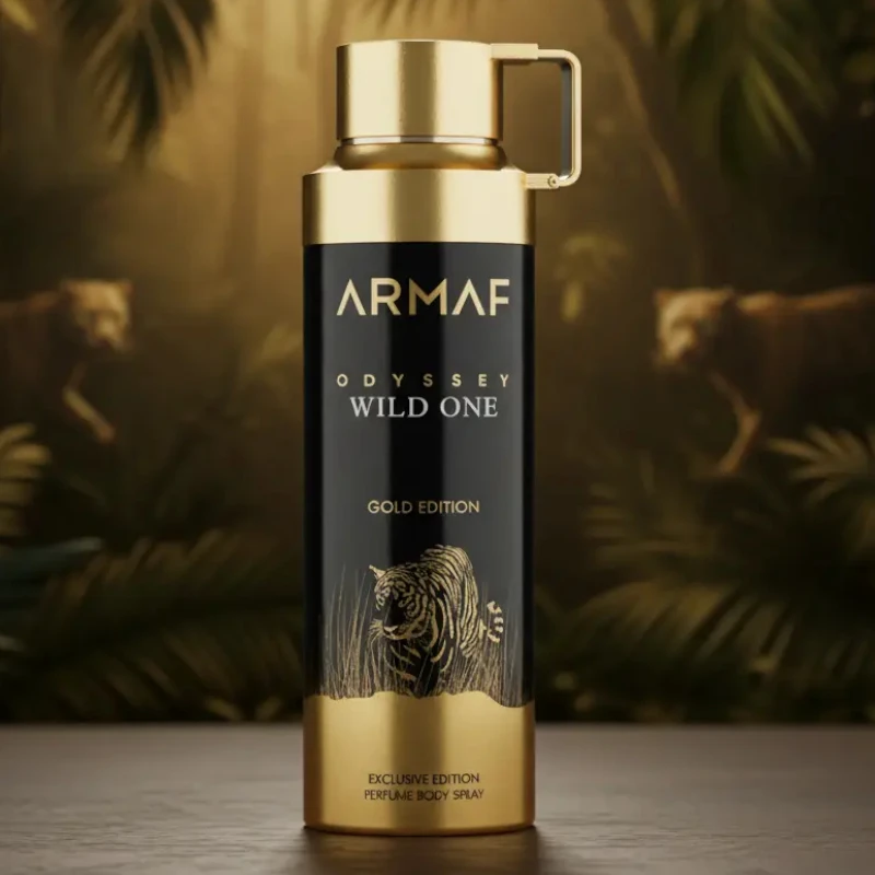 grossiste body spray armaf (2) - Copie - Copie Lot de 5 (soit 3.75€ pièce) : Body Spray Premium Armaf - Odyssey Wild One (200ml) – Image 1