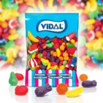 Bonbons en forme de fruit en mini taille - (Sac 1kg - 435 pièces environ) - Origine Espagne