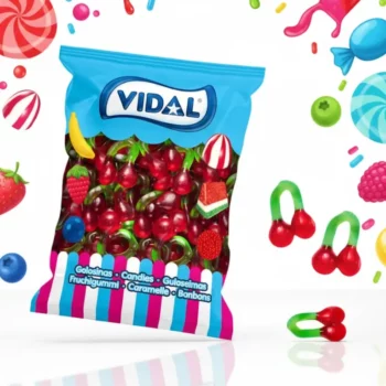 Bonbons en forme de cerise géante - (Sac 1kg – 72bonbons) - Origine Espagne
