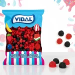 Bonbons en forme de mûre en taille mini - (Sac 1kg – 645 bonbons) - Origine Espagne