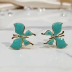 Bon Mélange de 12 (1,90€ la Paire) : Boucles d'Oreilles "Éclat Pastel & Doré" Bon Mélange de 4 à 5 Couleurs Par lot