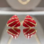 Bon Mélange de 12 (1,90€ la Paire) : Boucles d'Oreilles "Éclat Pastel & Doré" Bon Mélange de 4 à 5 Couleurs Par lot