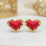 Bon Mélange de 12 (1,90€ la Paire) : Boucles d'Oreilles "Éclat Pastel & Doré" Bon Mélange de 4 à 5 Couleurs Par lot