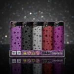Présentoir de 50 (0,29€ Pièce) : Briquets QBAK® - Collection "Design Premium Coeurs"