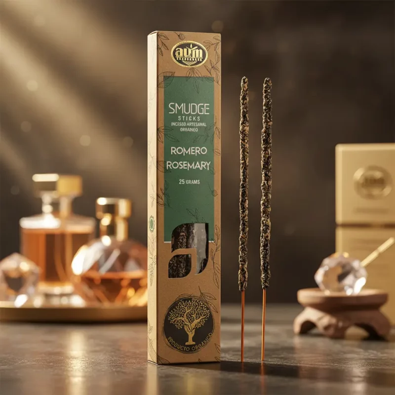Carton de 12 Paquets d'Encens (soit 0,85€ le paquet) ROMARIN - Aum
